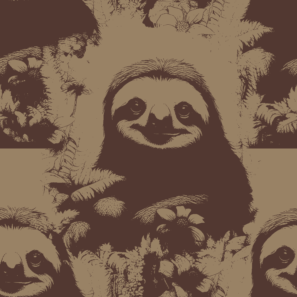 Sloths Haze in Amber