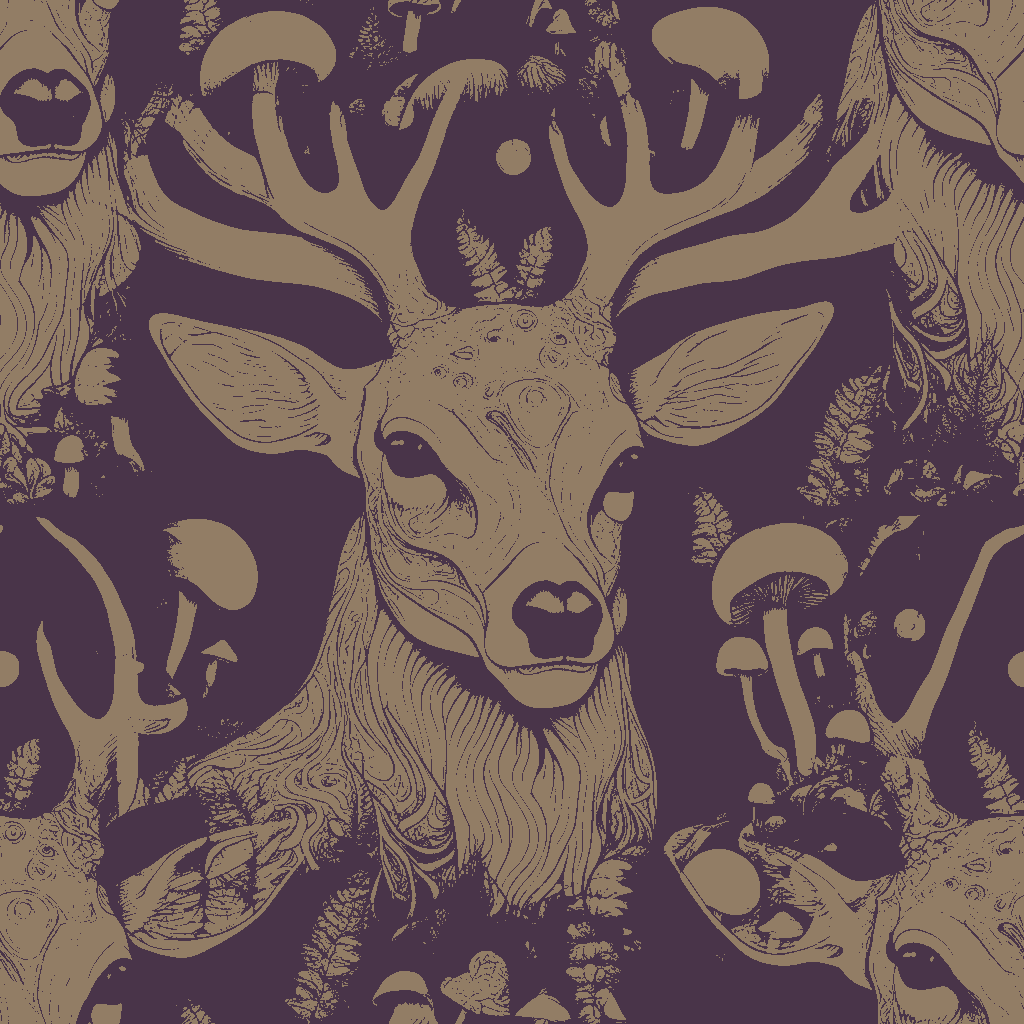 Deer Slumber in Prussian