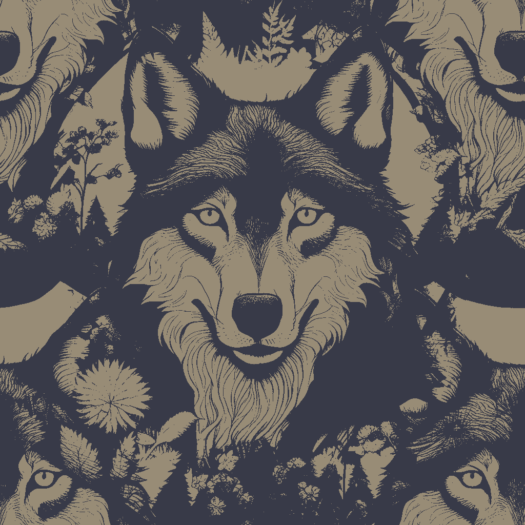 Wolves Daydream in Prussian