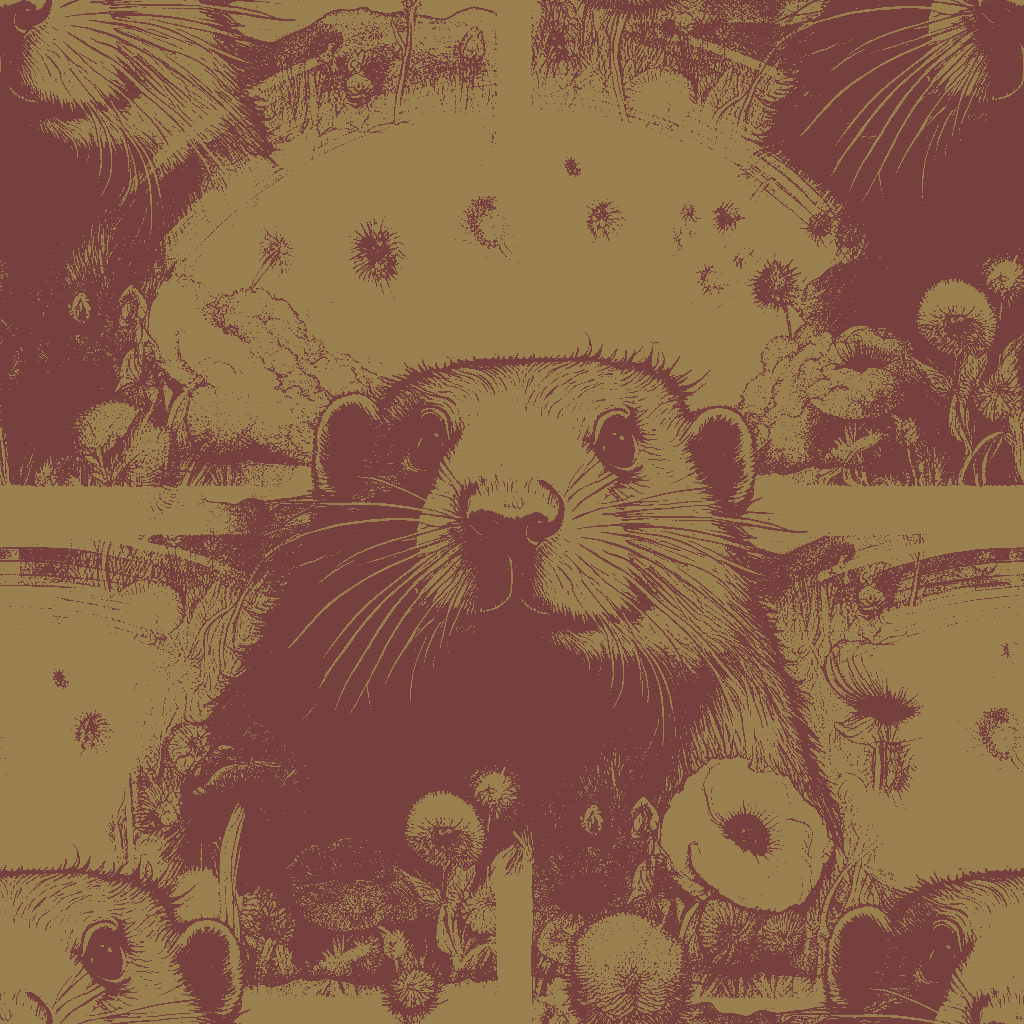 Otters Lullaby in Amber
