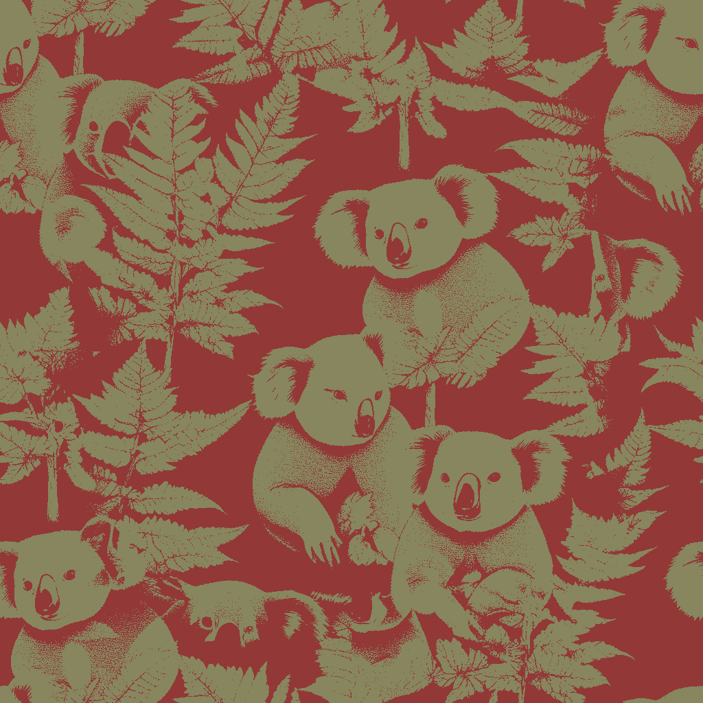Koalas Drift in Rosewood