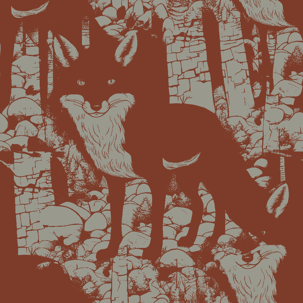 Foxes Daydream in Claret