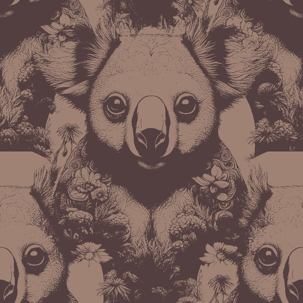 Koalas Lullaby in Claret