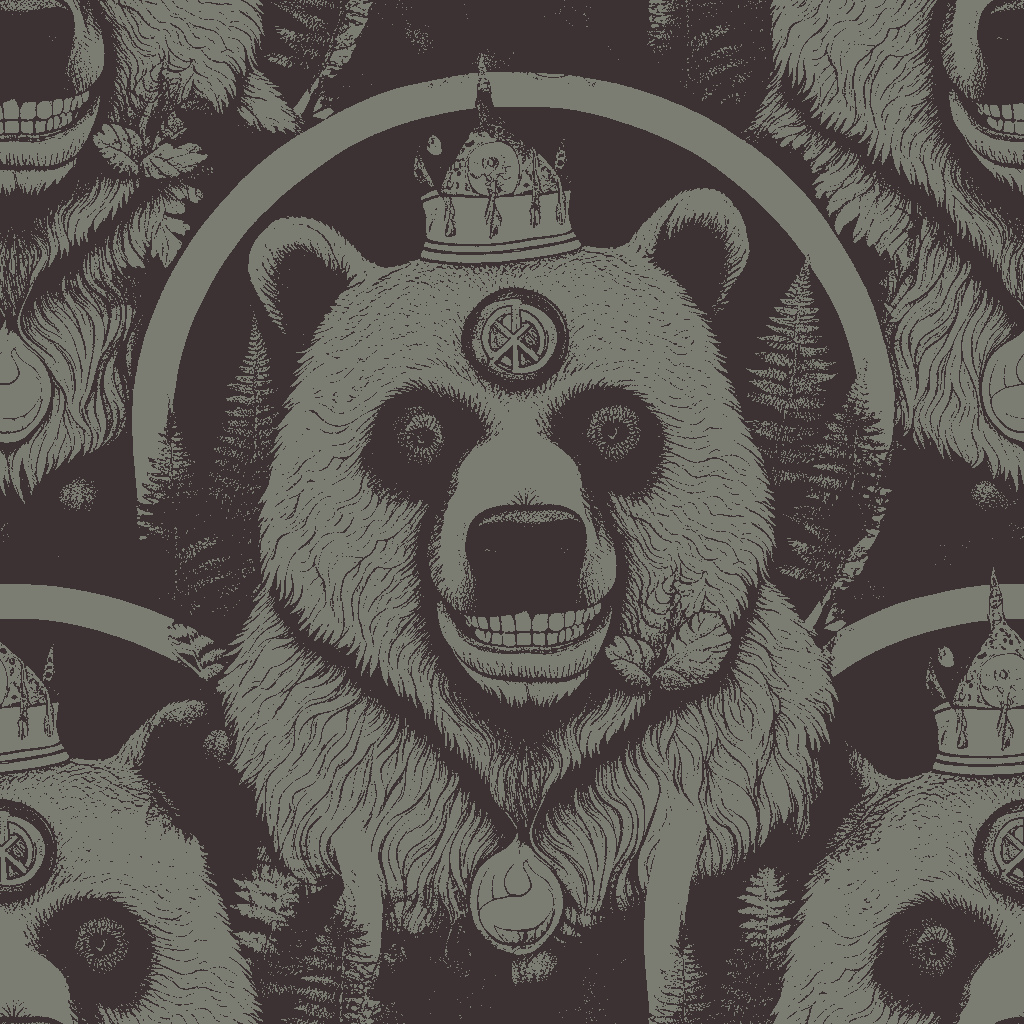 Bears Slumber in Prussian