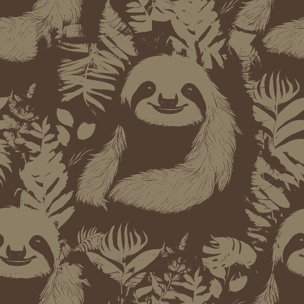 Sloths Drift in Amber