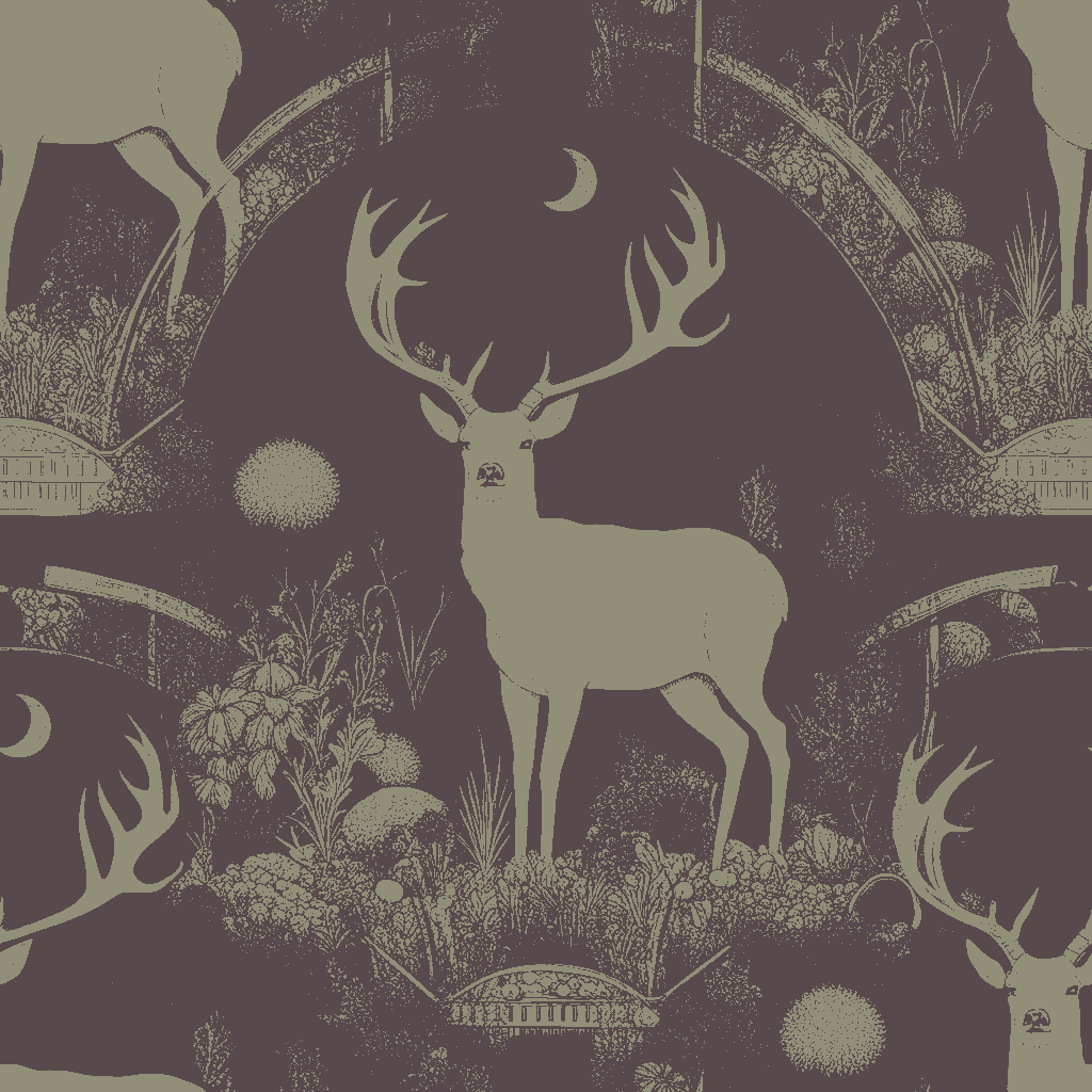Deer Haze in Olive