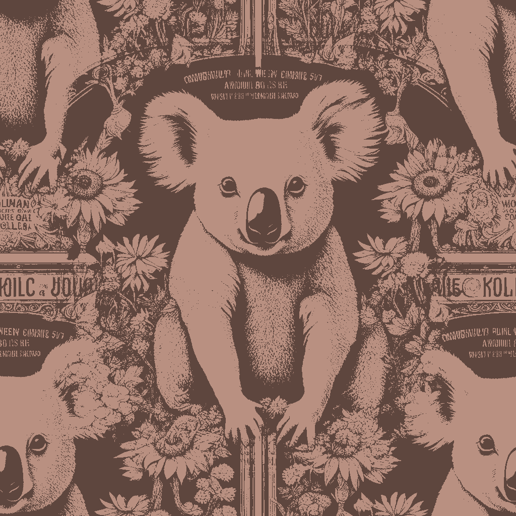 Koalas Repose in Claret