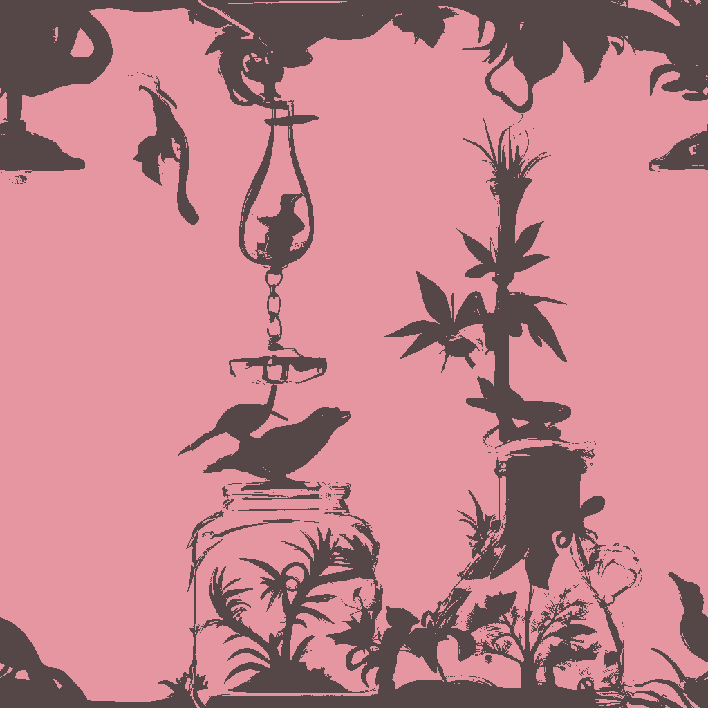 Frogs Spree in Rose