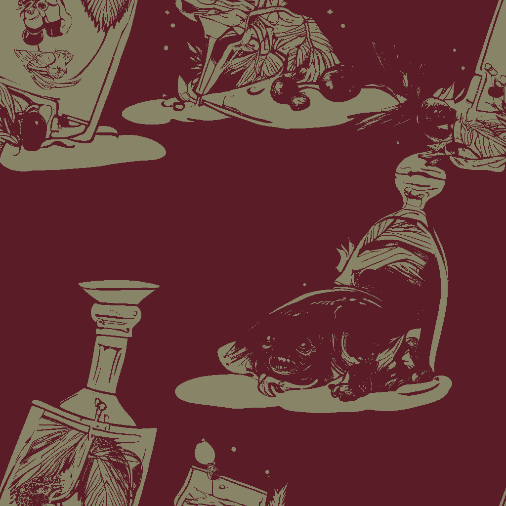 Sloths Soirée in Garnet