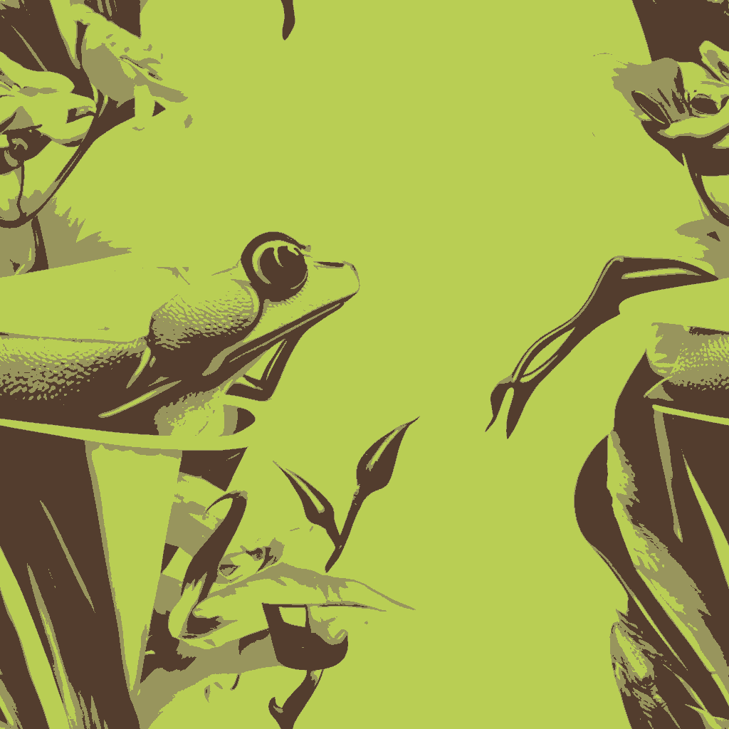 Frogs Folly in Olive