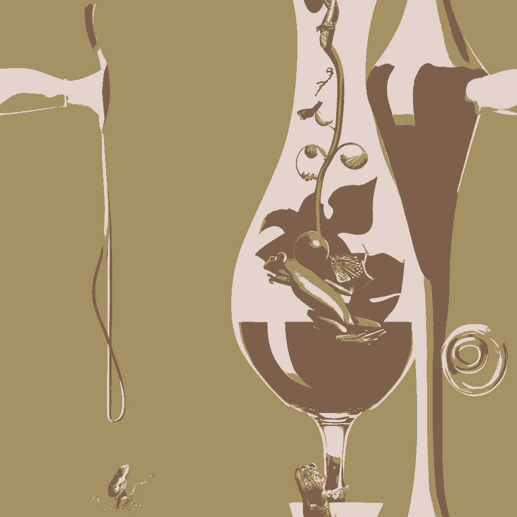 Frogs Saunter in Honey