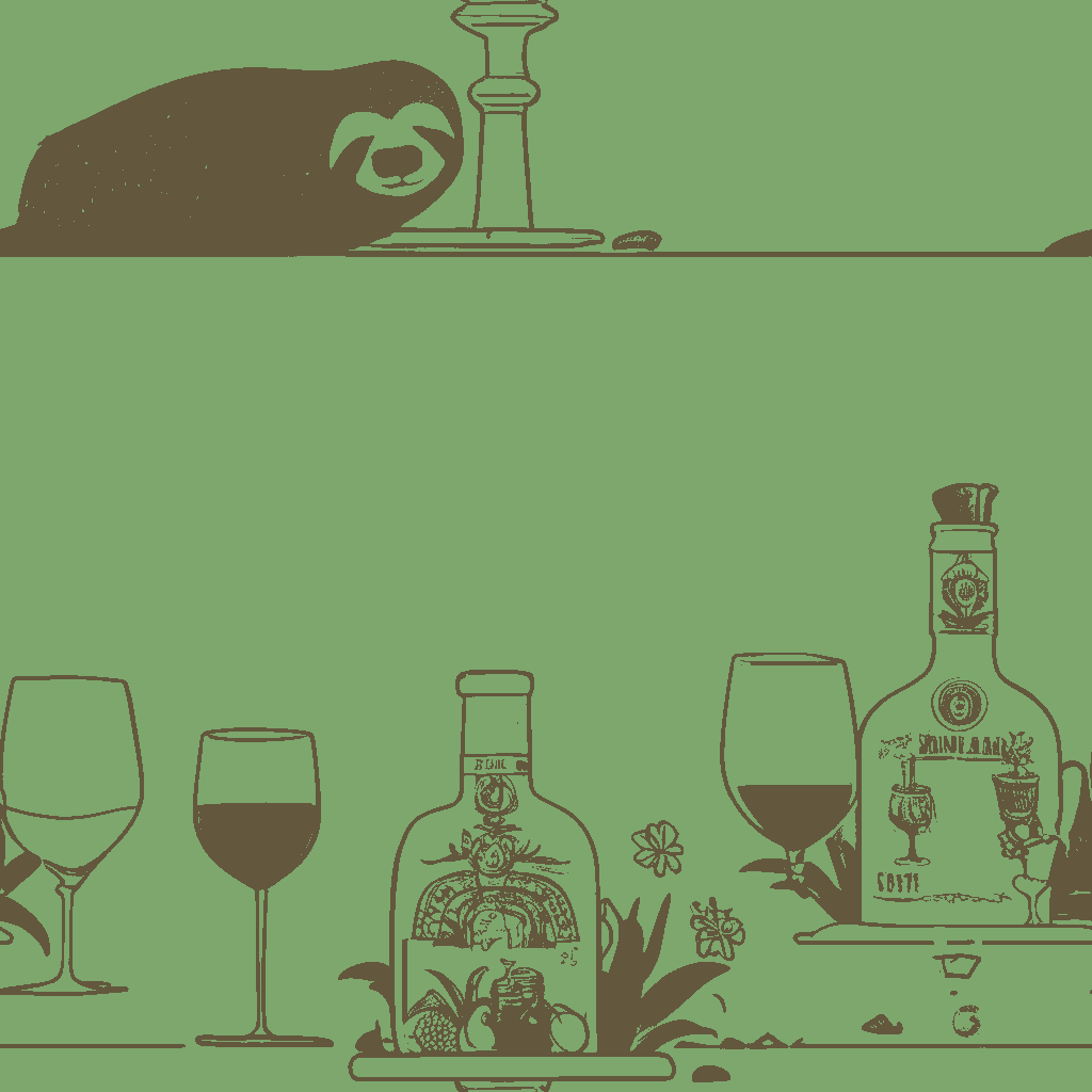 Sloths Saunter in Sage
