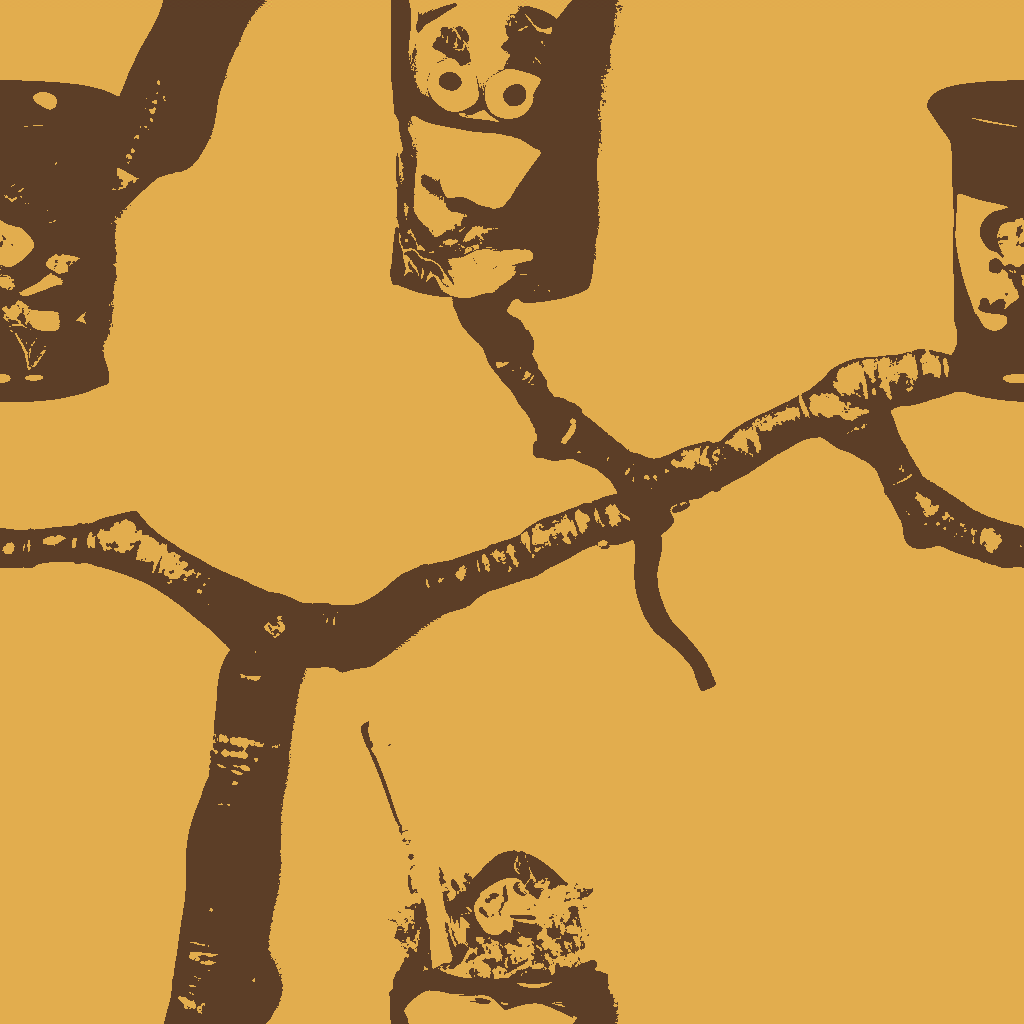 Frogs Bacchanal in Honey