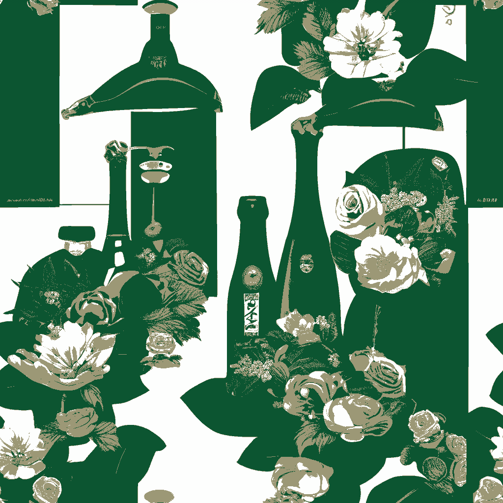 Pandas Tipple in Bottle Green