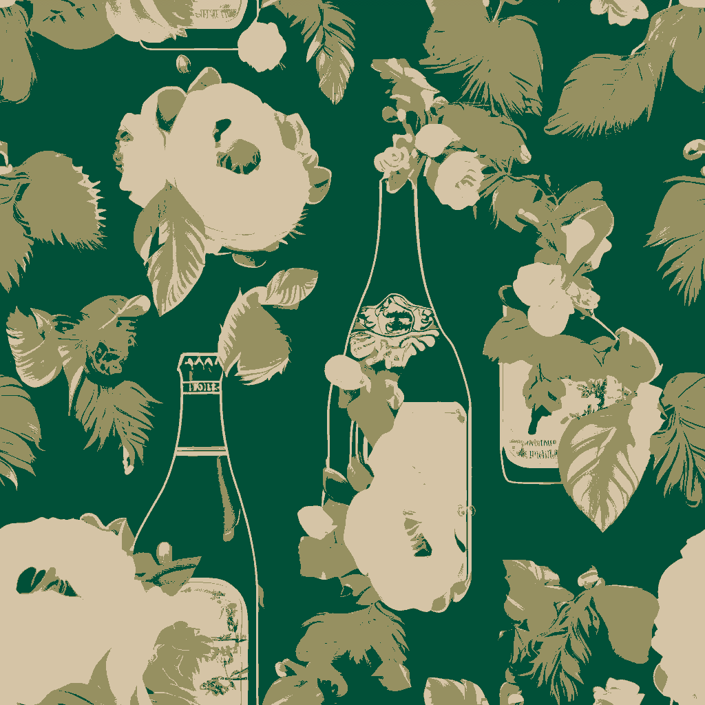 Pandas Carouse in Verdigris