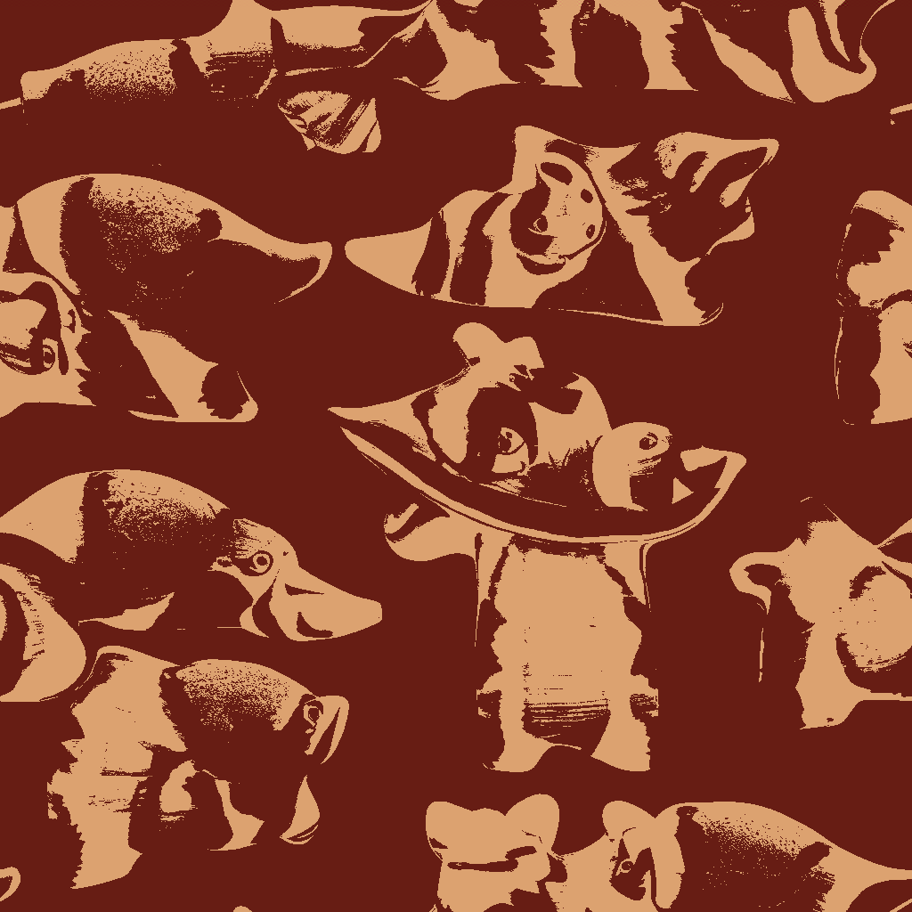 Pandas Saunter in Oxblood
