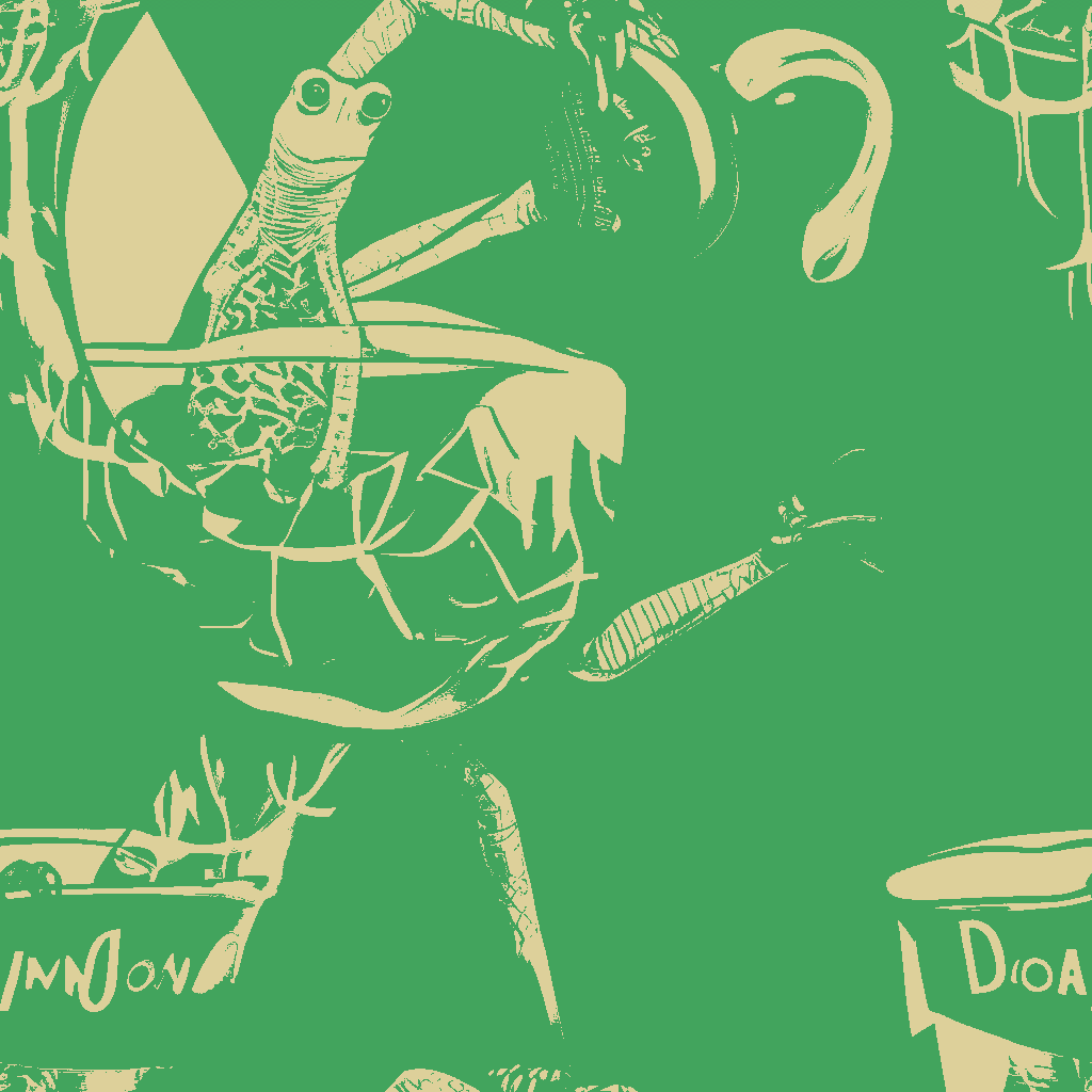 Frogs Toast in Sage