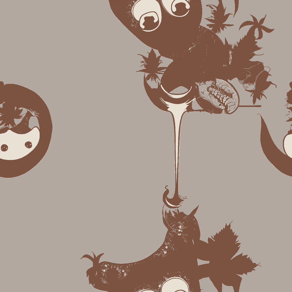 Sloths Tipple in Apricot