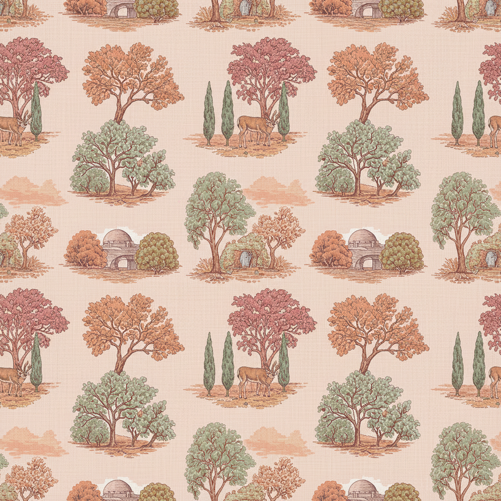 Griffith Park Toile — Blush Sunshine