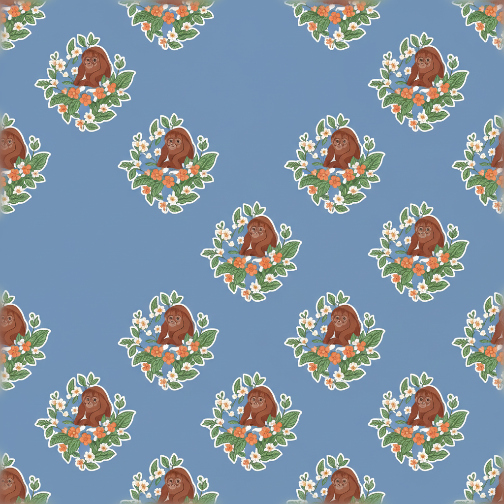 Orangutans Saunter in Delft