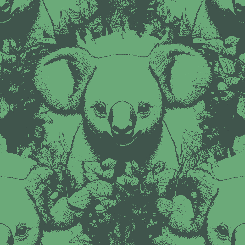 Koalas Slumber in Amber