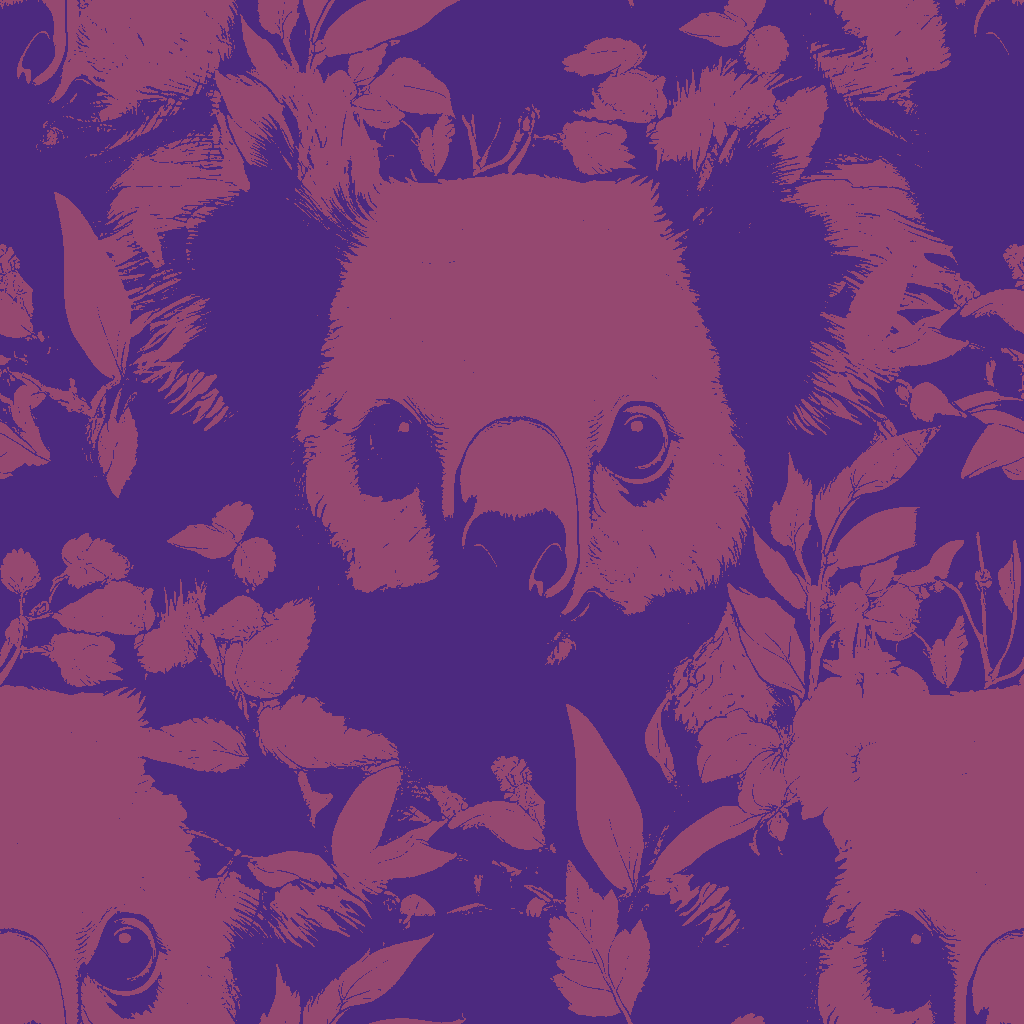 Koalas Vespers in Plum