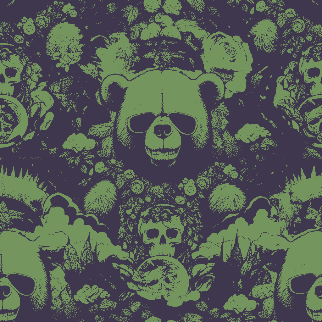 Bears Lullaby in Pewter