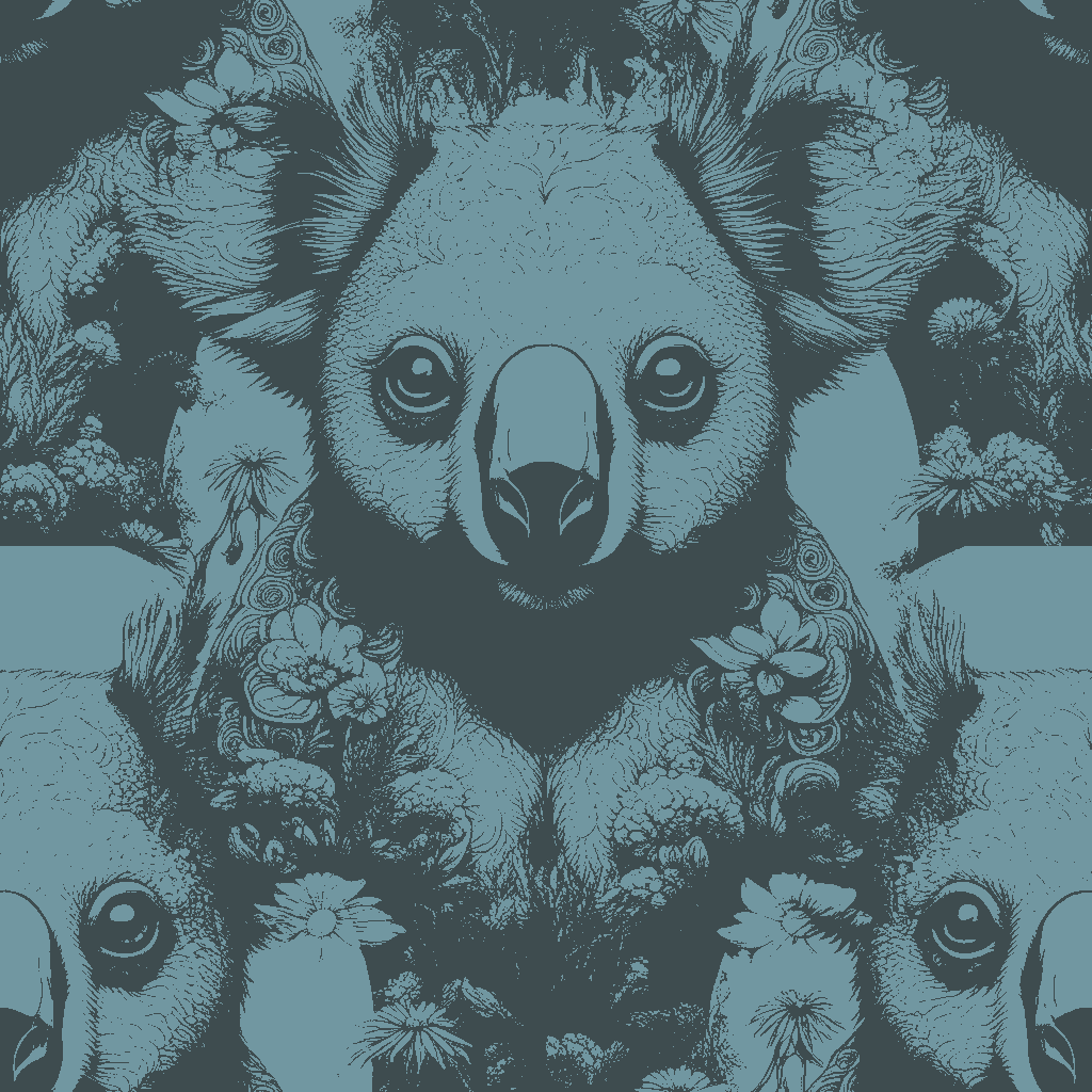 Koalas Slumber in Claret