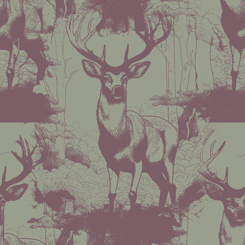 Deer Drift in Rosewood
