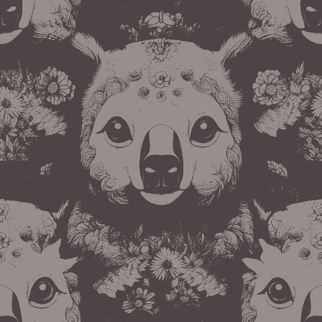 Koalas Drift in Claret