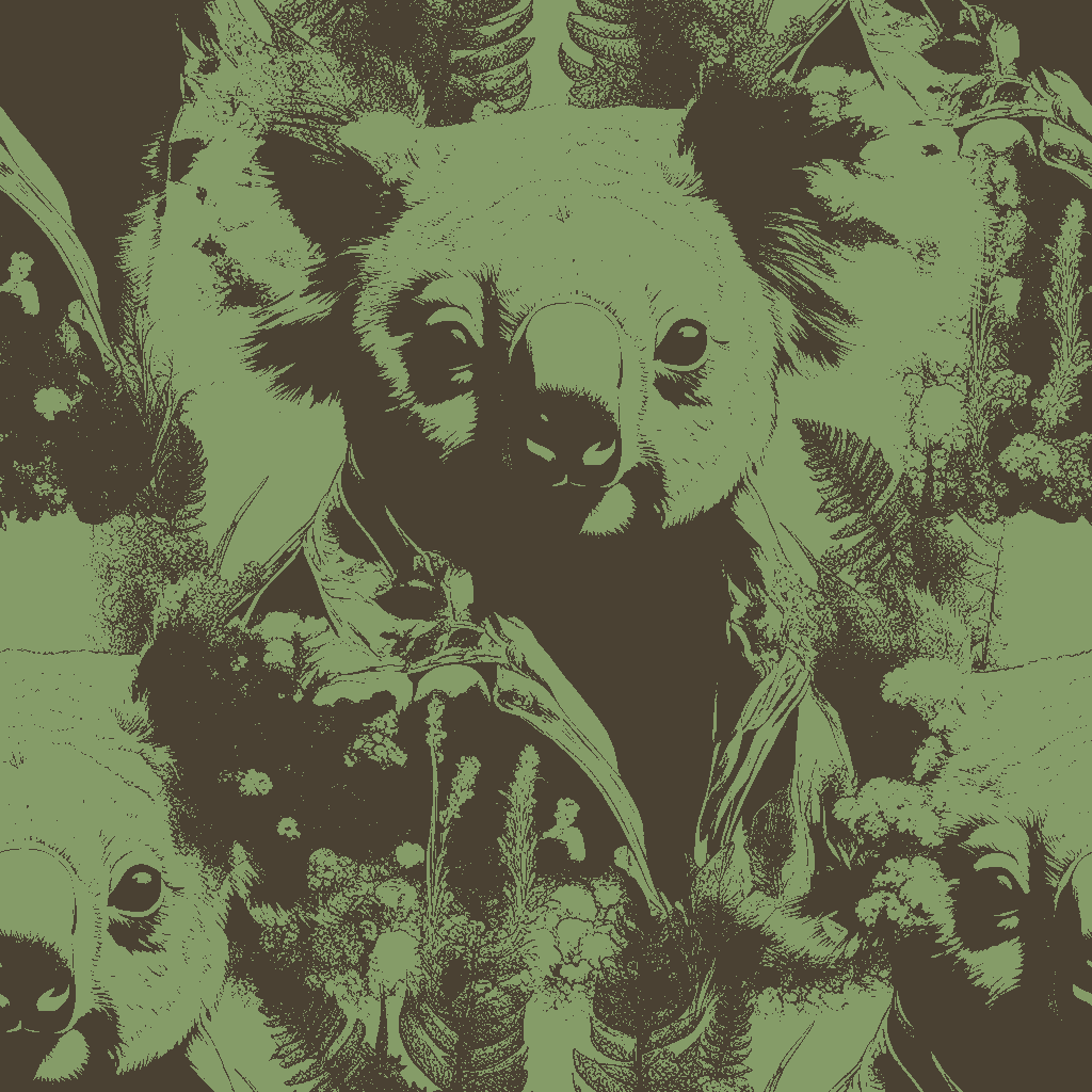 Koalas Drift in Honey