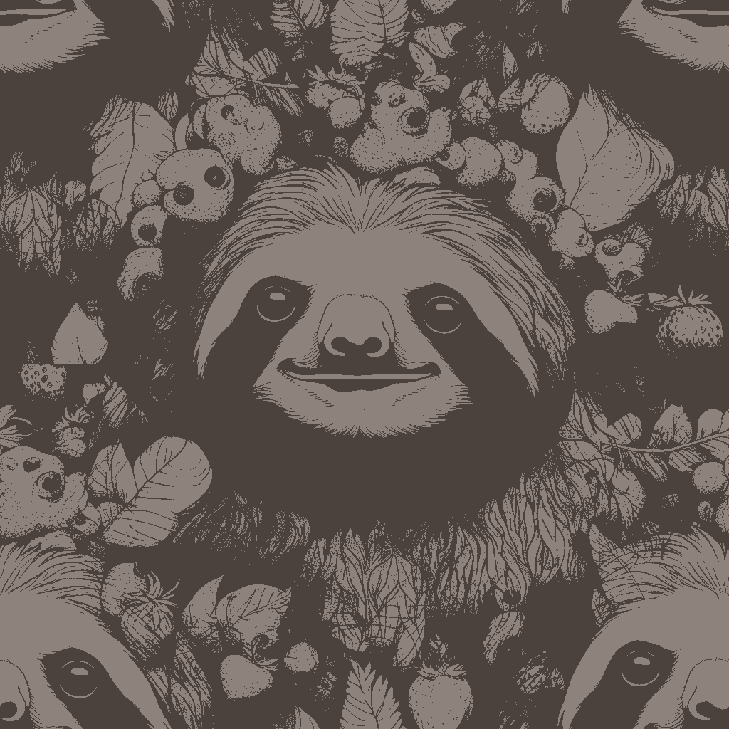 Sloths Lullaby in Amber