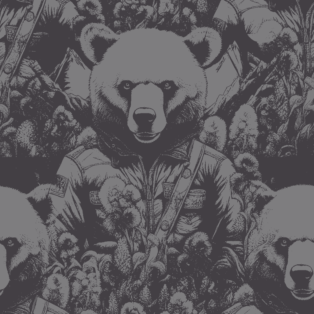 Bears Lullaby in Garnet