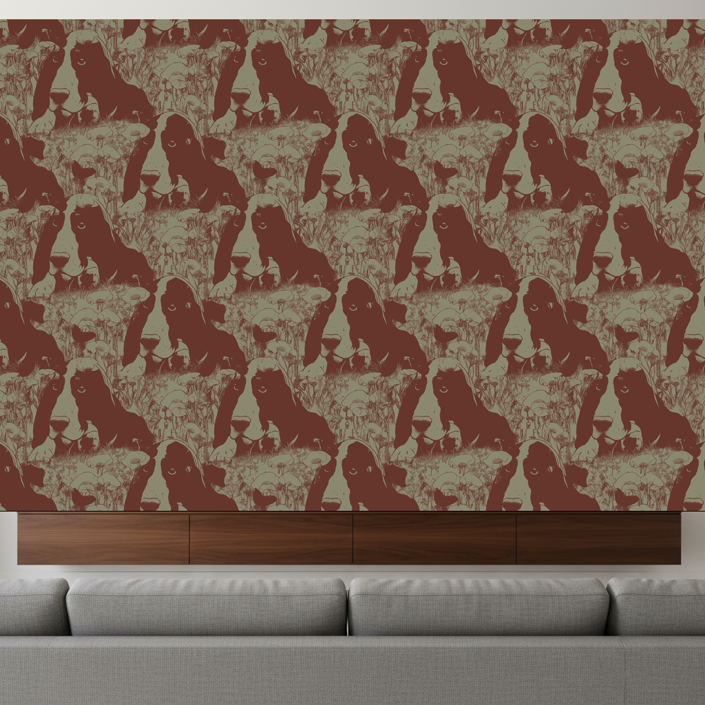 Dogs Repose in Olive — residential