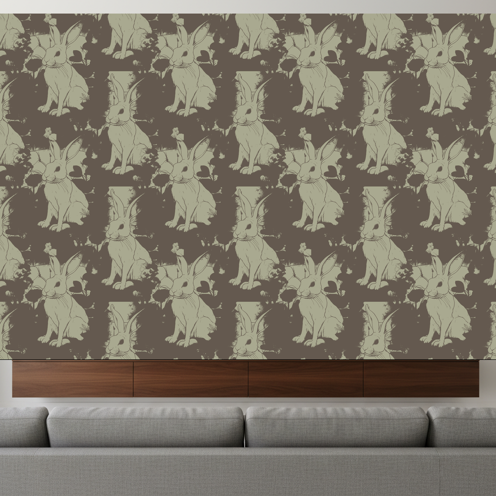 Rabbits Slumber in Sage — residential