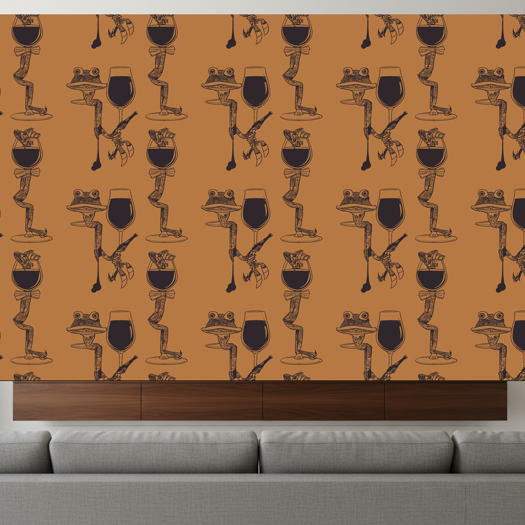 Frogs Nightcap in Amber — residential