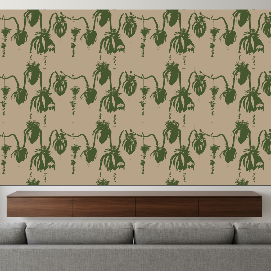 Giraffes Spree in Apricot — residential