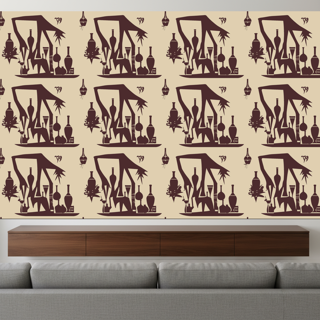 Giraffes Tipple in Chamois — residential