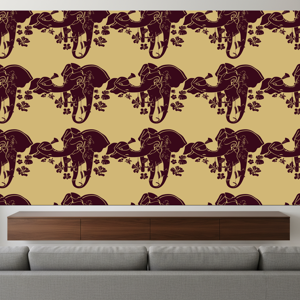 Elephants Saunter in Chamois — residential