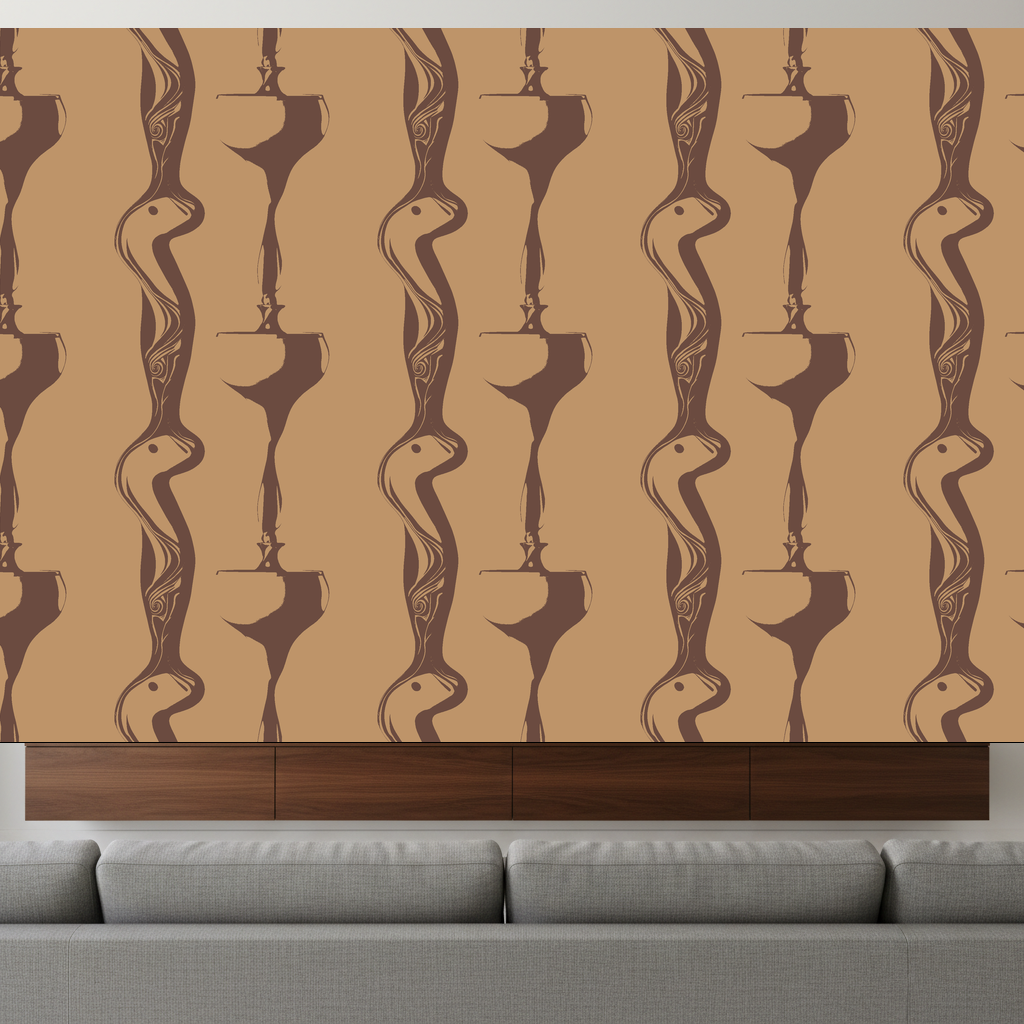Swans Spree in Apricot — residential