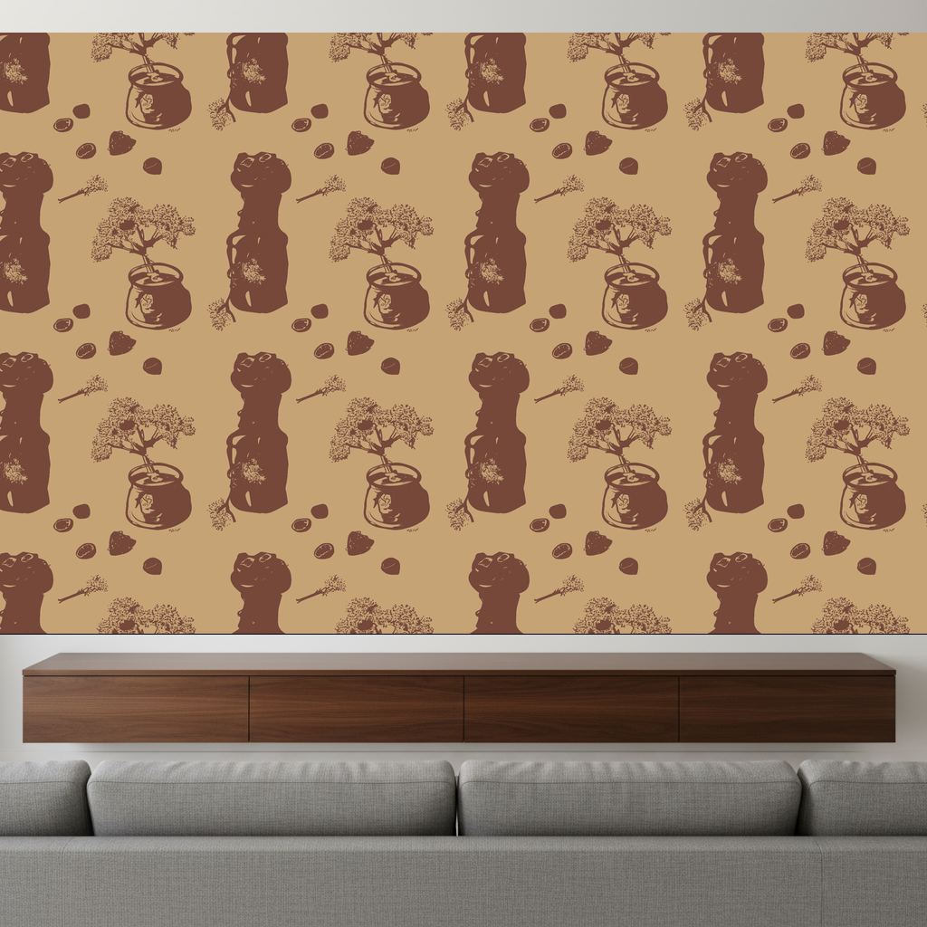 Pandas Spree in Apricot — residential