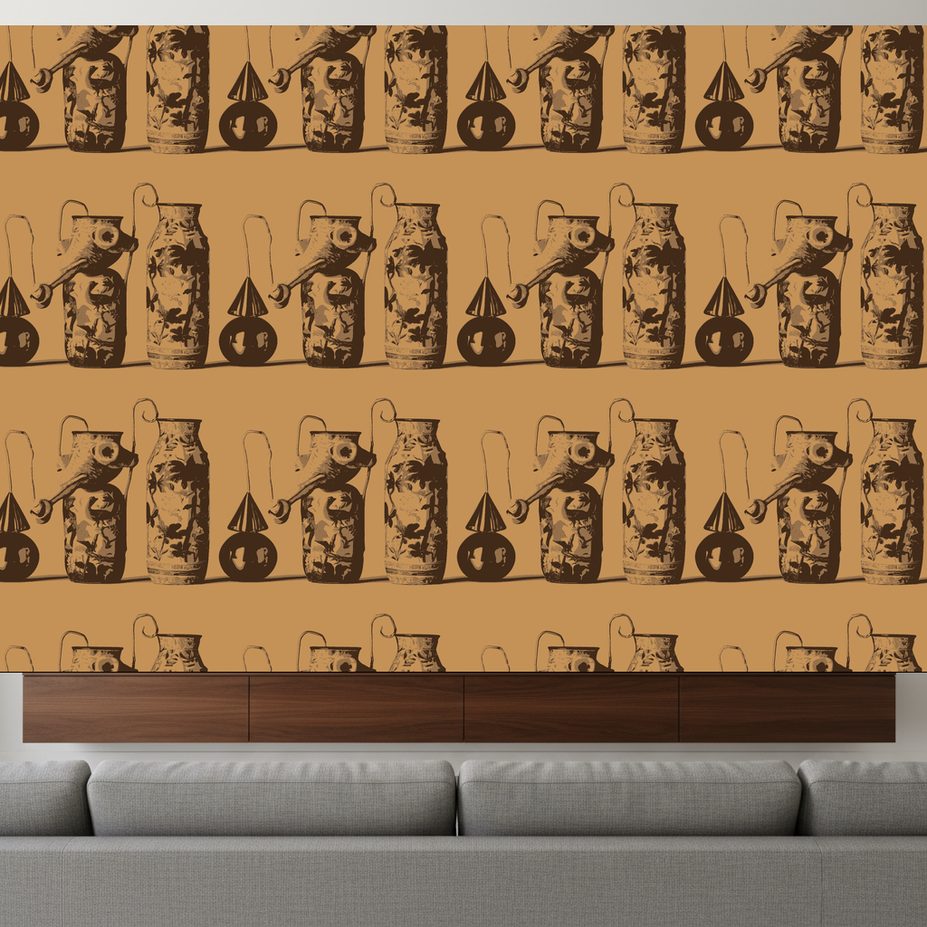 Lemurs Nightcap in Apricot — residential