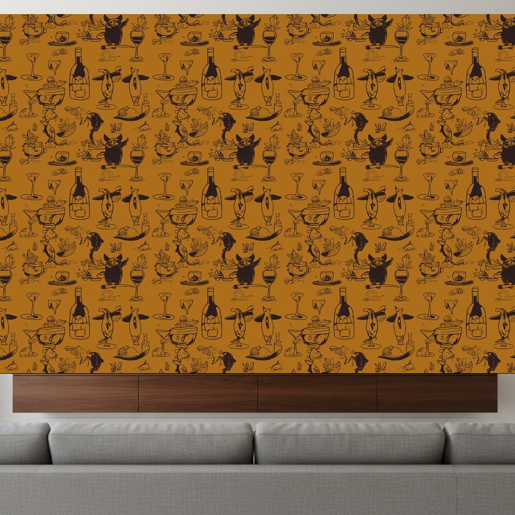 Sloths Soirée in Amber — residential