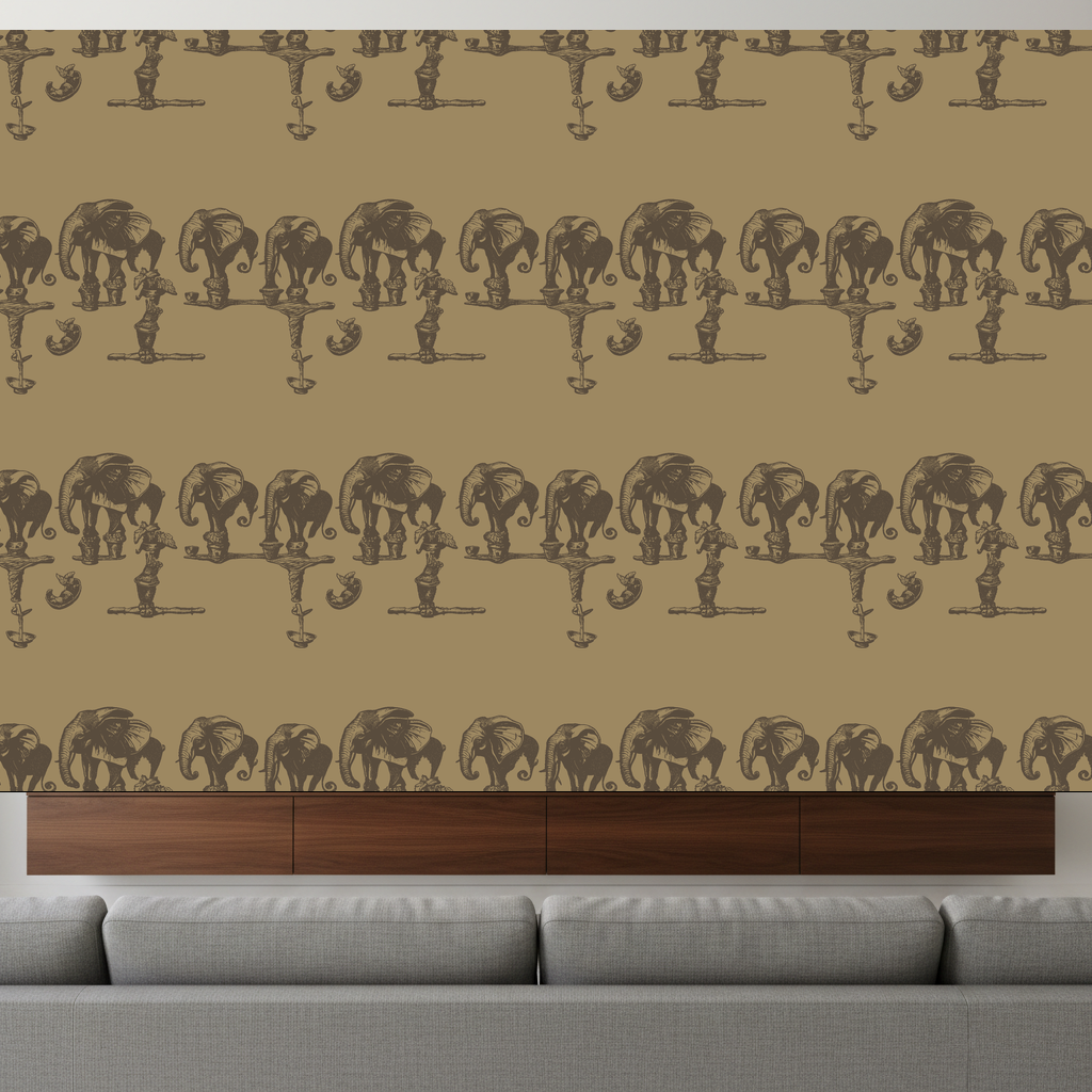 Elephants Spree in Honey — residential