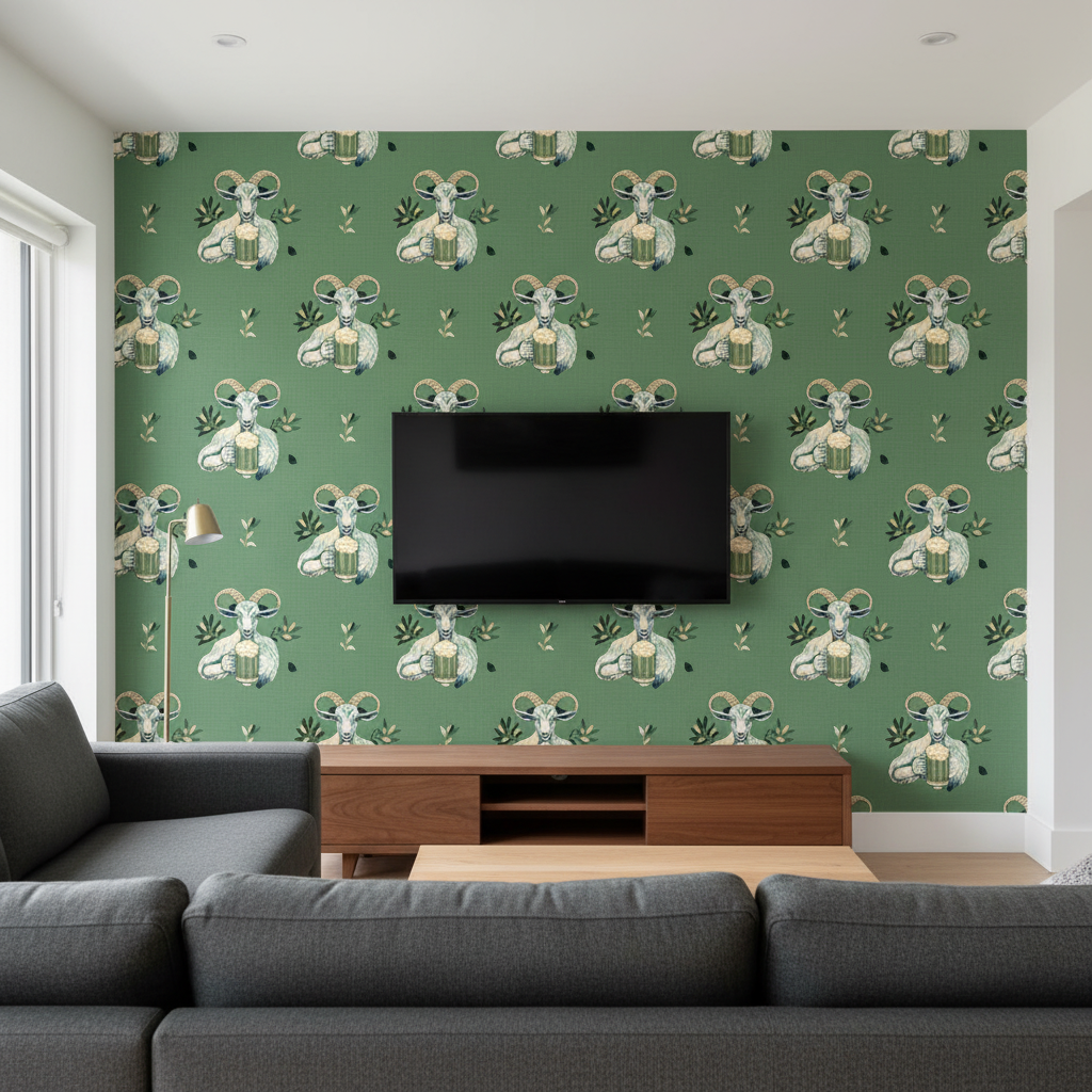 Goats Nightcap in Eau de Nil — residential