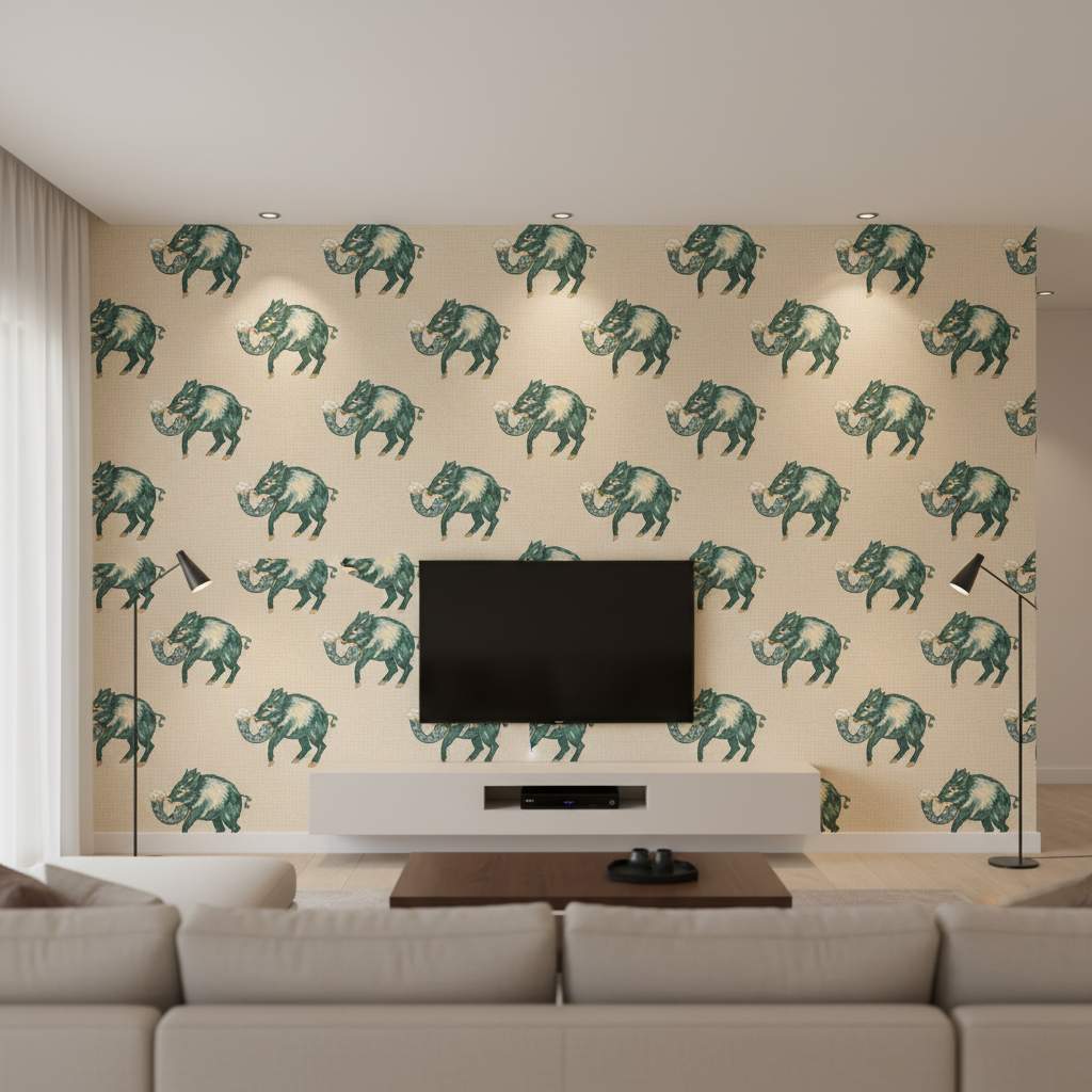 Boars Revel in Chamois — residential