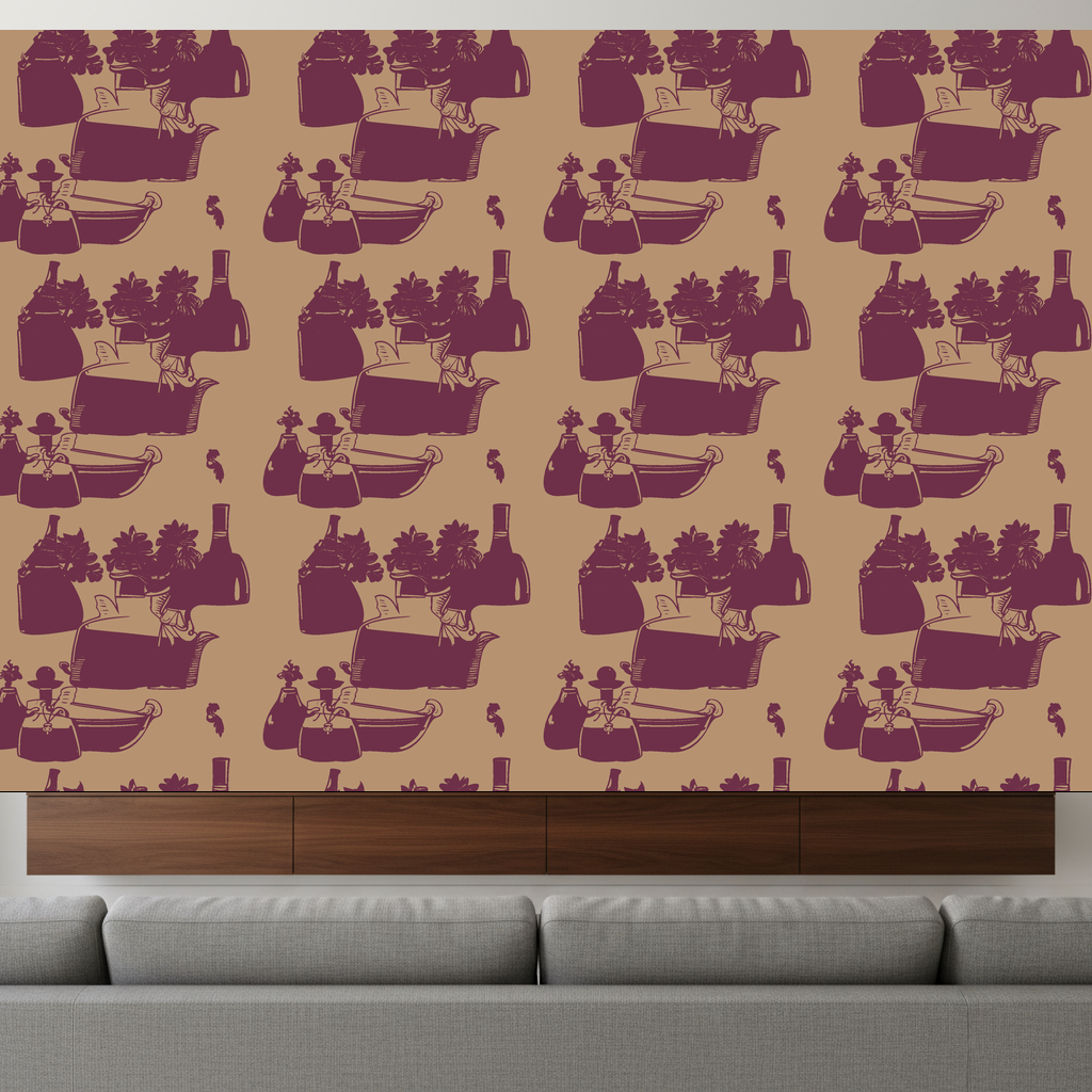 Orangutans Toast in Apricot — residential