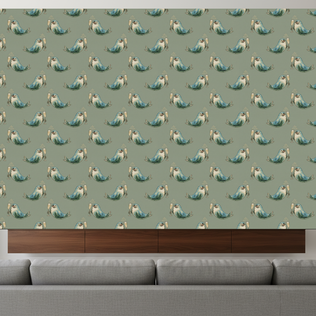 Seals Carouse in Bottle Green — residential