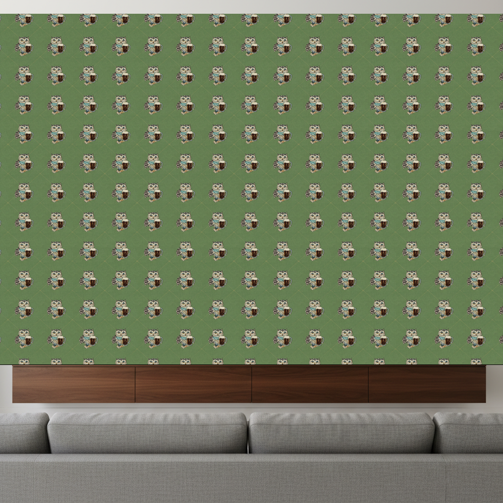 Owls Carouse in Chartreuse — residential
