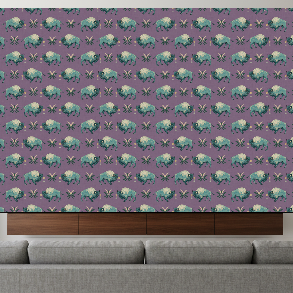 Bison Folly in Mauve — residential